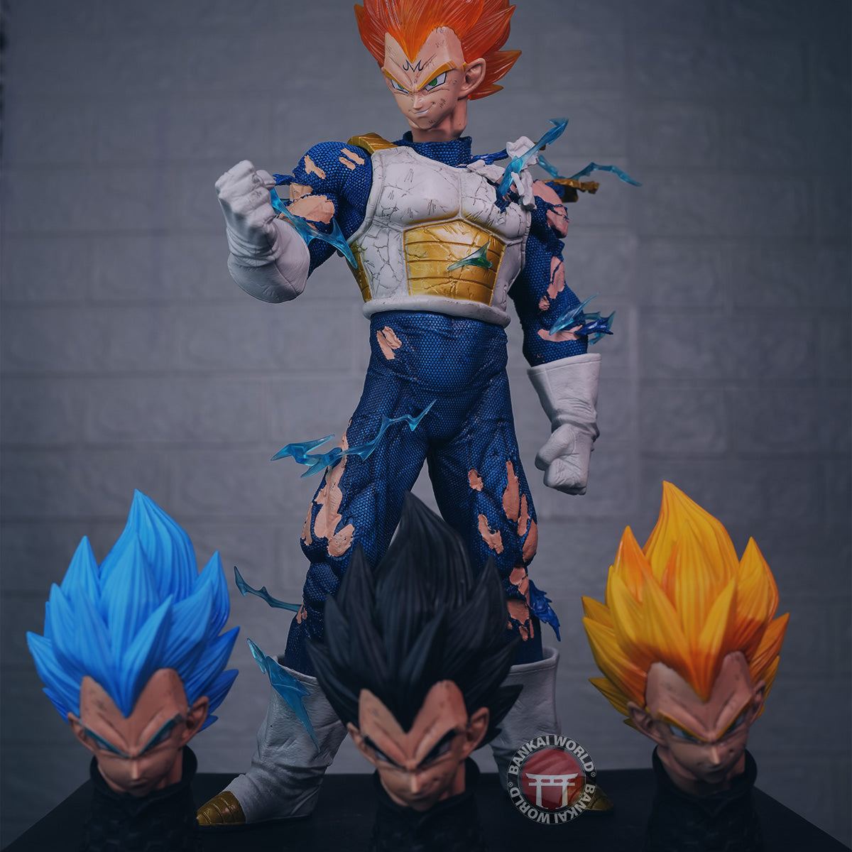Battle Damaged Vegeta Action Figure