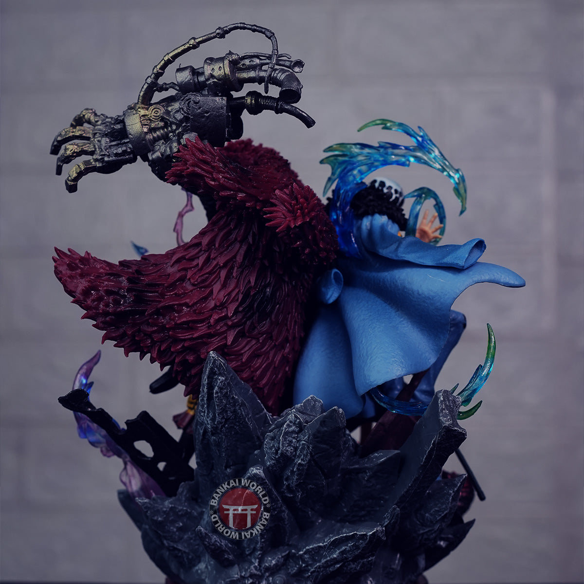Worst Generation Luffy, Law And Kid On Onigashima Action Figure