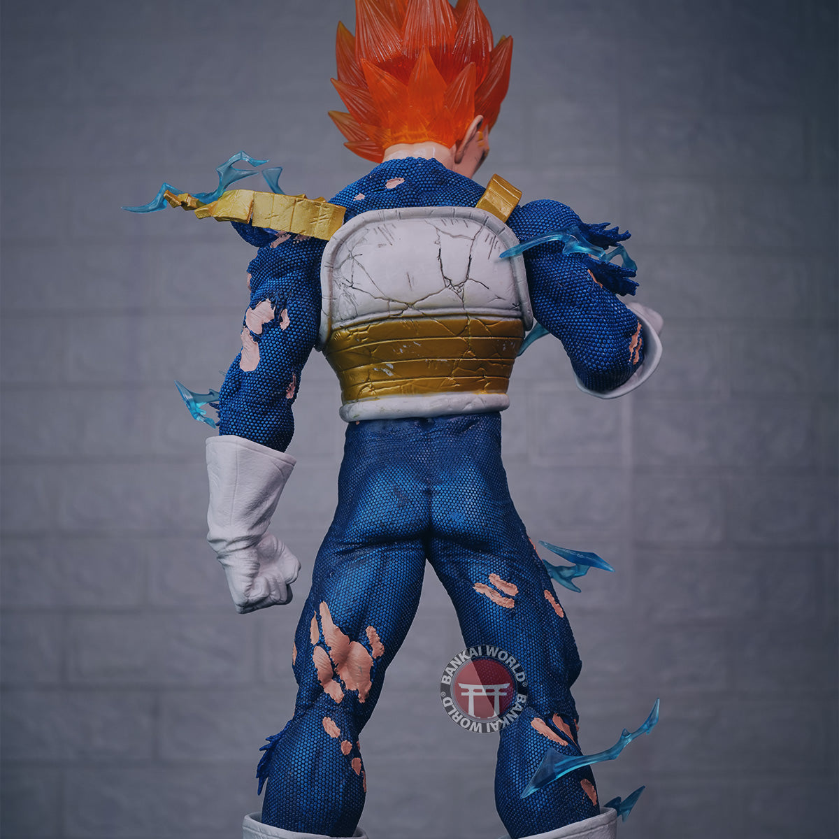 Battle Damaged Vegeta Action Figure