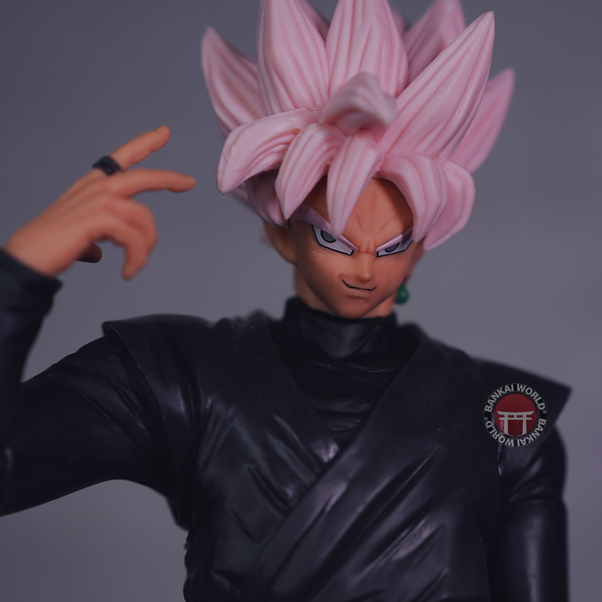 Black Goku Without Mask Action Figure