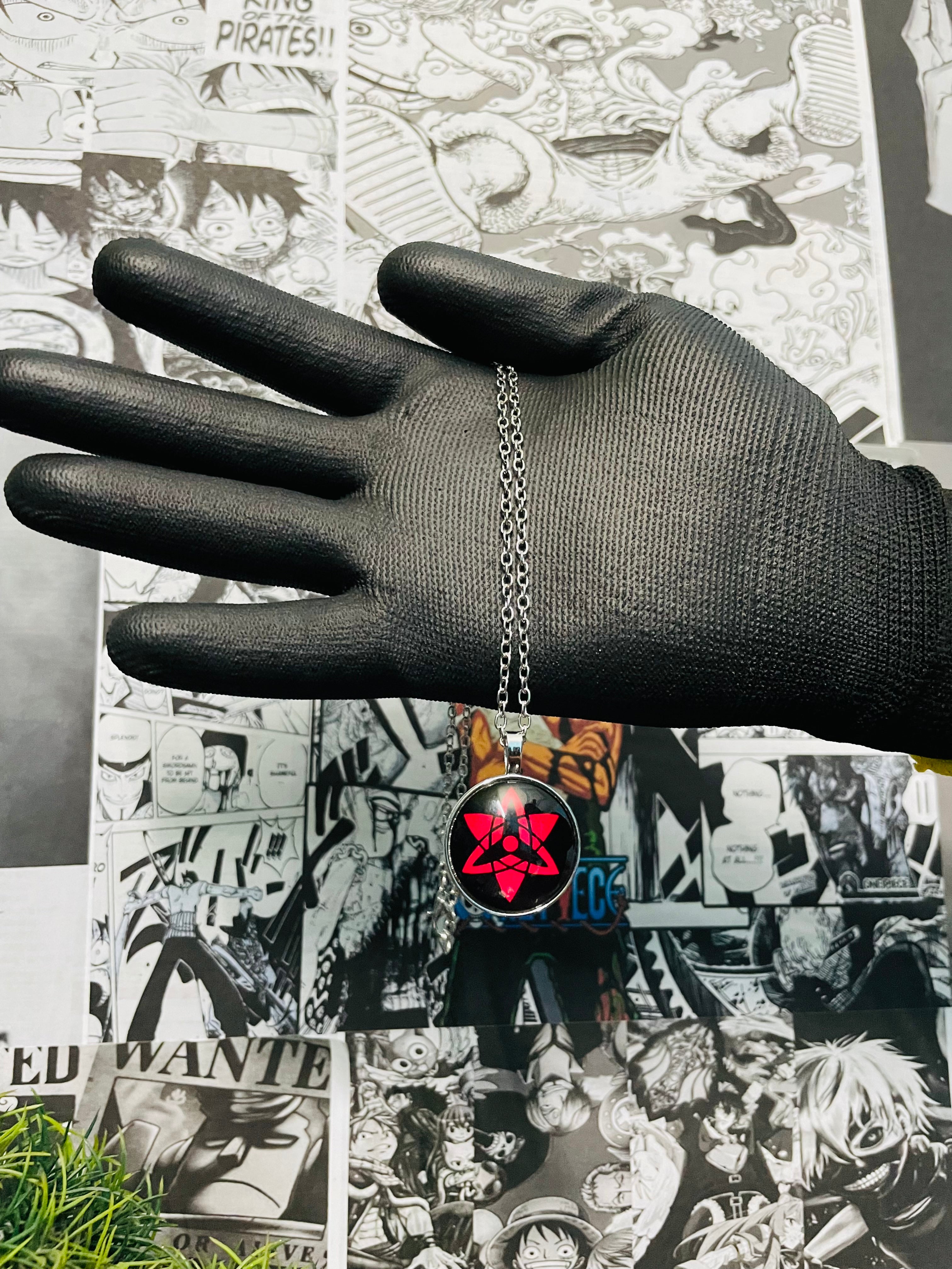 Sasuke Uchiha Mangekyou Sharingan Pendant - Bankai World