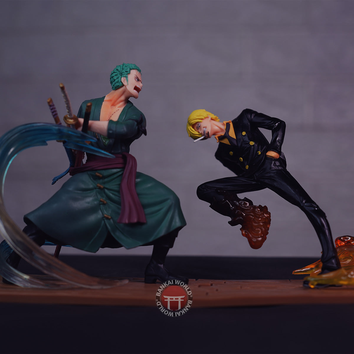 Zoro Vs Sanji Fighting Action Figure
