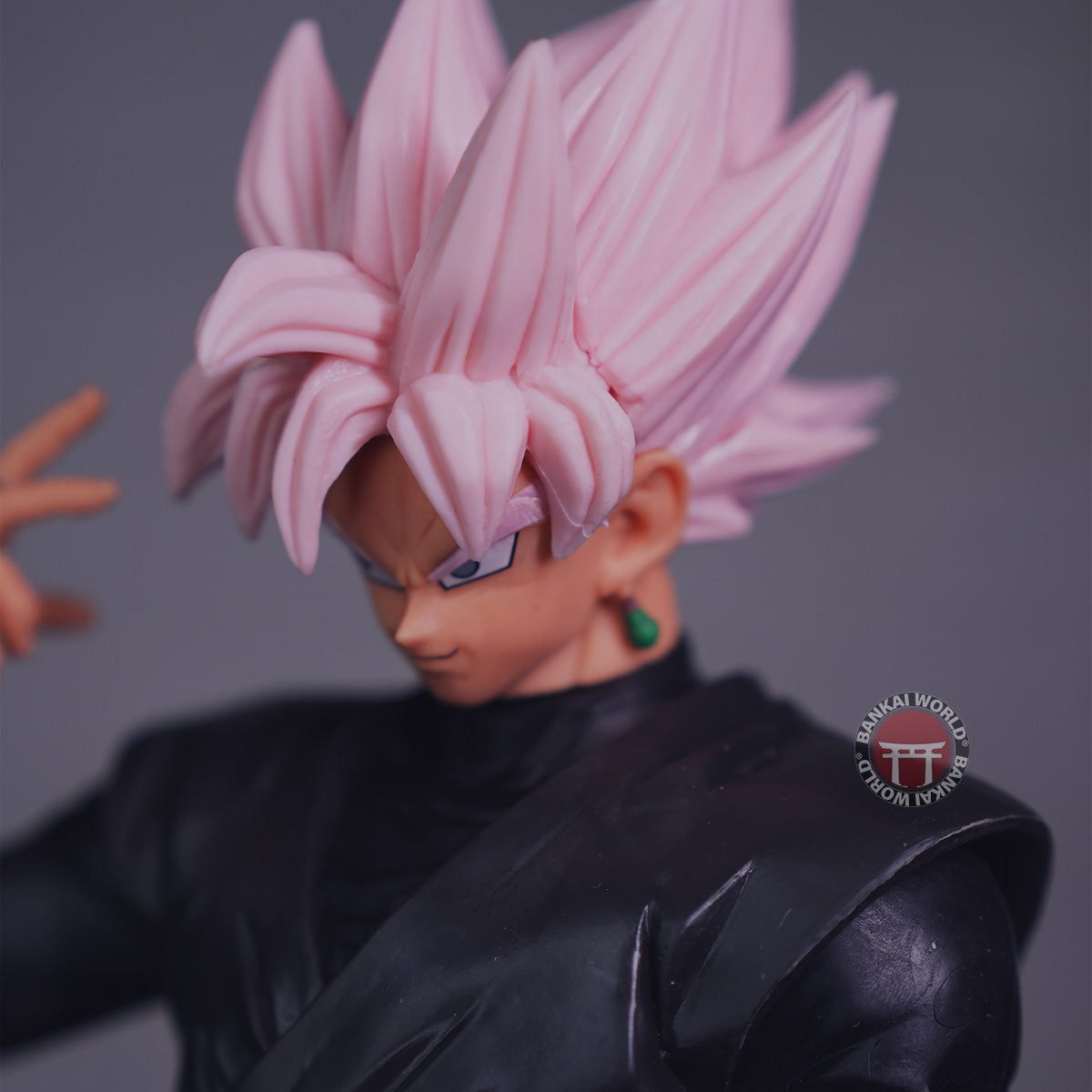 Black Goku Without Mask Action Figure