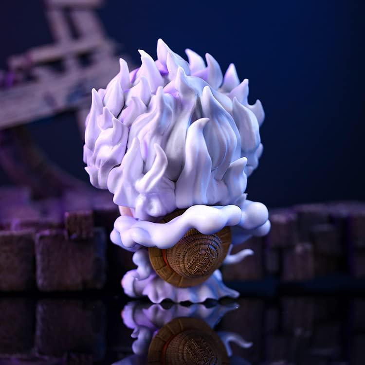 Luffy Gear 5 Chibi Action Figure