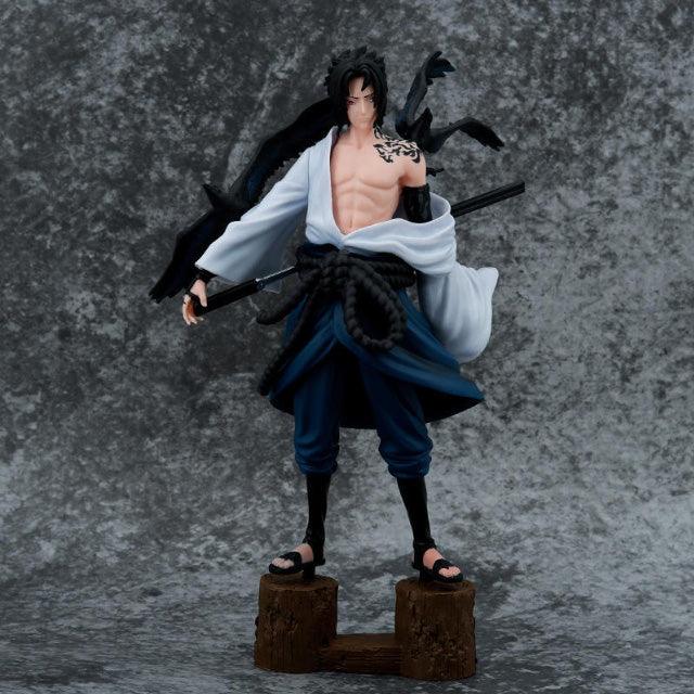 Sasuke Uchiha With Curse Mark Action Figure - Bankai World