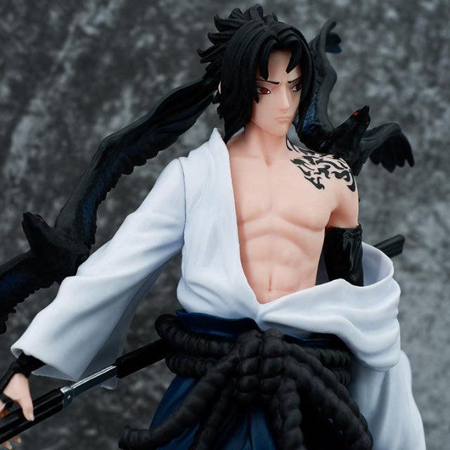 Sasuke Uchiha With Curse Mark Action Figure - Bankai World