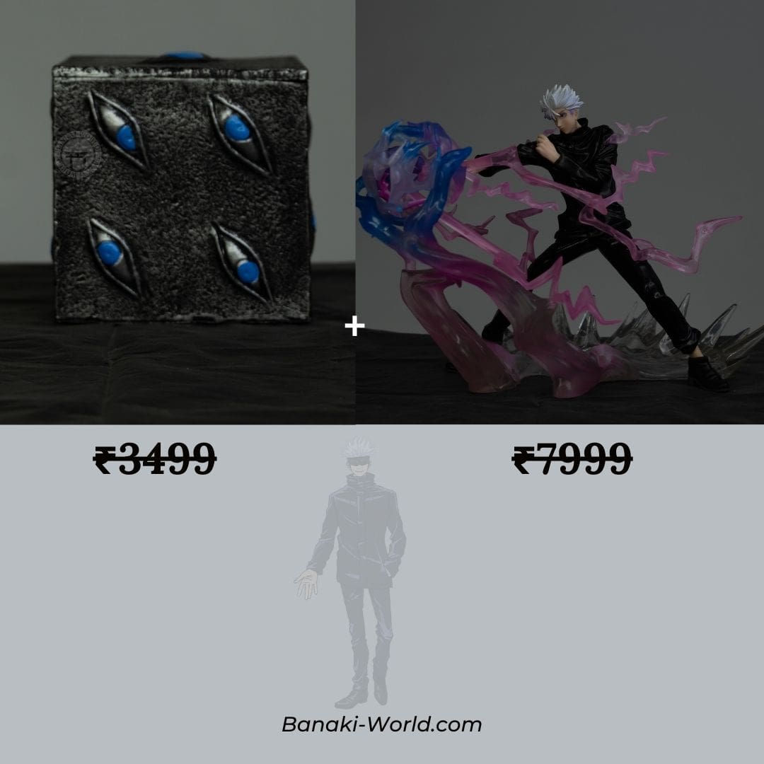Gojo Seal + Gojo Figure COMBO