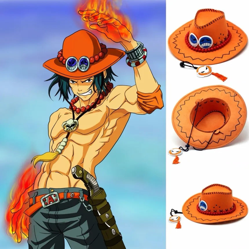 Portgas D. Ace Kimono + Portgas D. Ace’s Hat