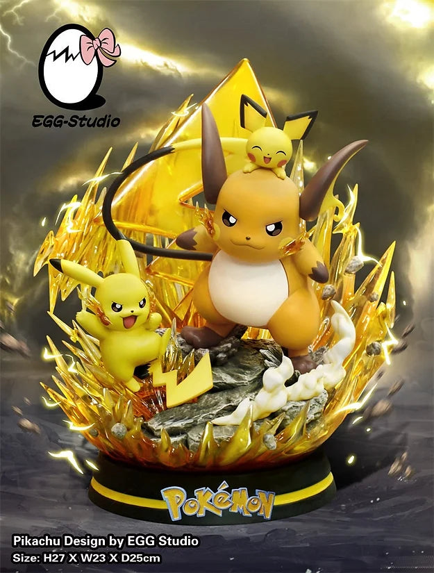 Pikachu evolution Action figure