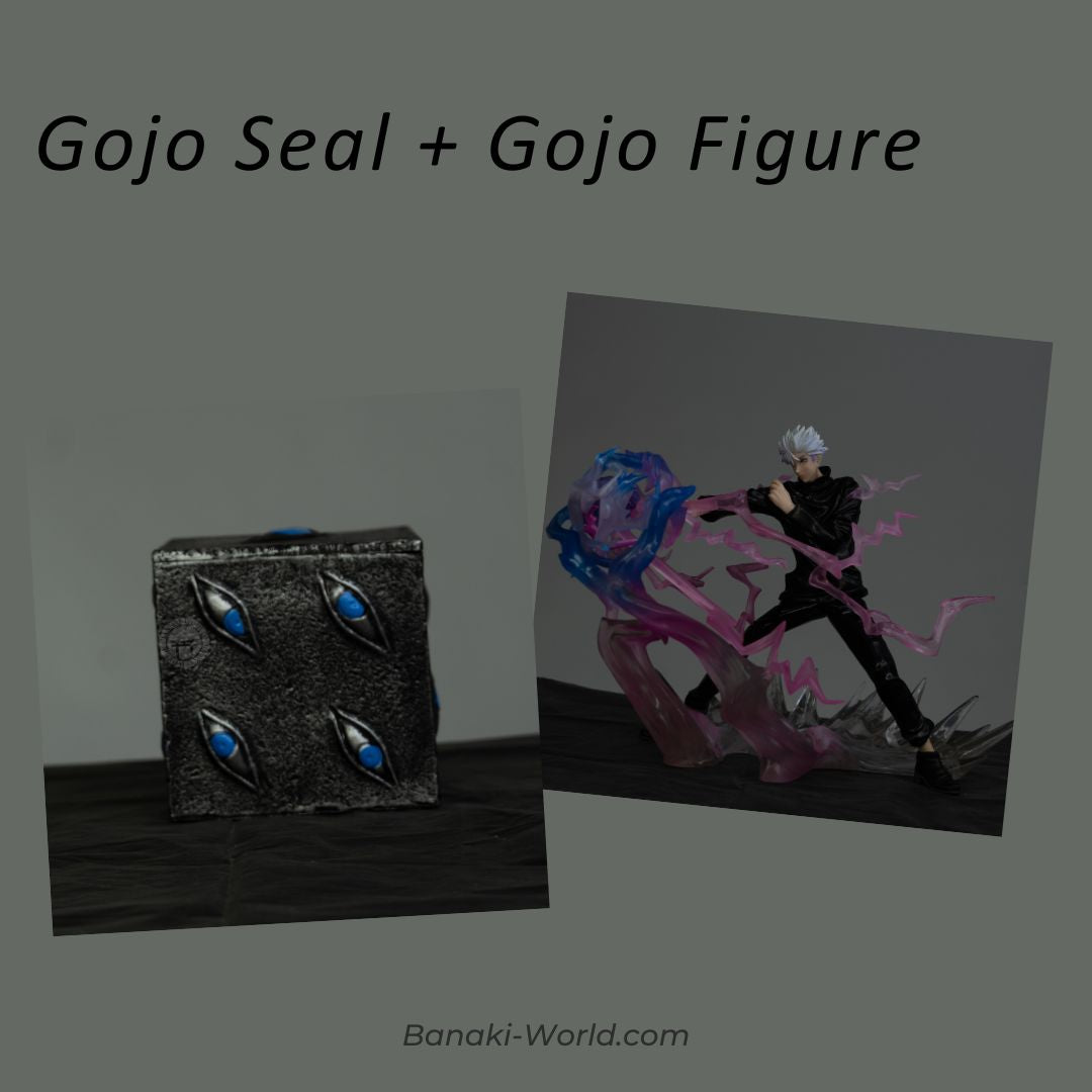 Gojo Seal + Gojo Figure COMBO